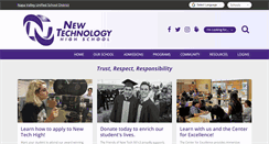 Desktop Screenshot of newtechhigh.org